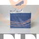 Наволочка Basic Collection «Фактура Гладье (серо-голубой)» перкаль, 50*70