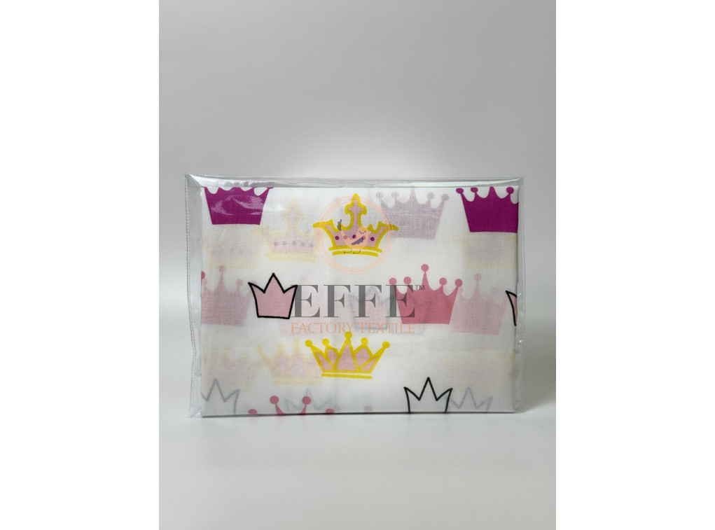 Наволочка Kids Collection «Короны» поплин, 50*70