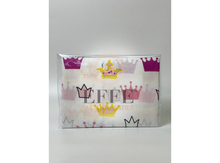 Наволочка Kids Collection «Короны» поплин, 50*70