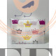 Наволочка Kids Collection «Короны» поплин, 50*70